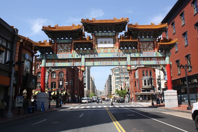 Chinatown Arch in in NW Washington DC