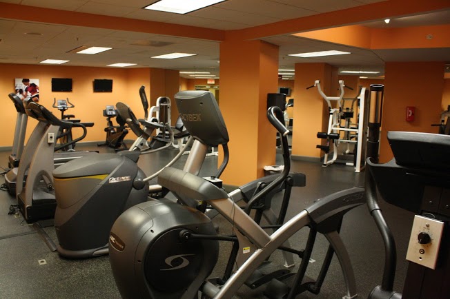Gym at 400 Massachusetts Ave condo building