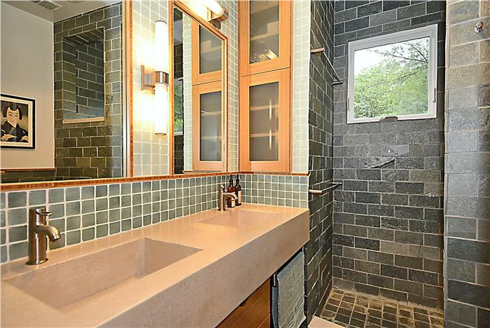 renovated modern Bathroom  1314 Kearny St NE, Brookland Washington DC