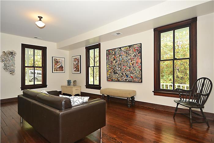 Living room, 1351 Otis Street, NE Washington DC.  Beautiful Brookland