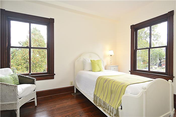 bedroom, 1351 Otis Street, NE Washington DC.  Beautiful Brookland