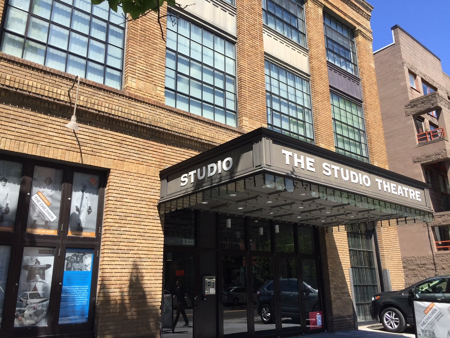 The Studio Theatre Entrance - Logan Circle - Wahington, DC