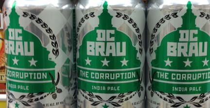 DC BRAU beer The Corruption