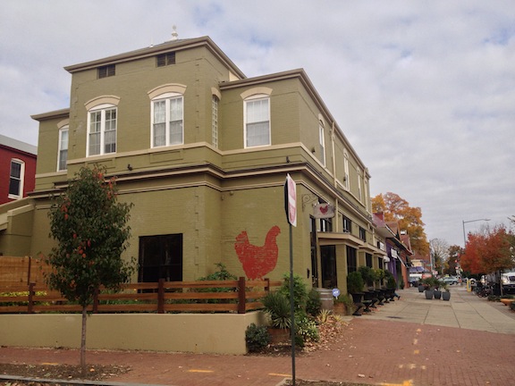 The Red Hen restaurant 