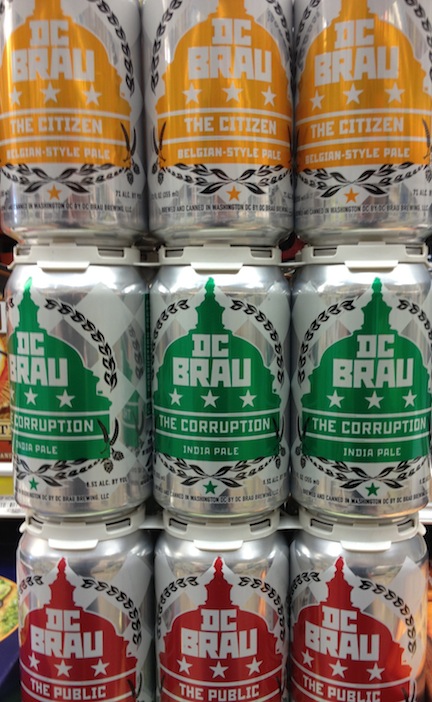 DC BRAU beer