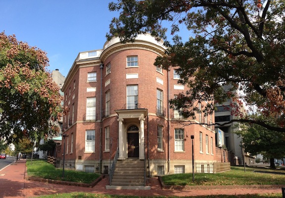 The Octagon house in Washington DC
