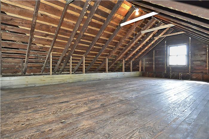 Walkup attic at 1018 Kearny Street NE DC (Brookland)
